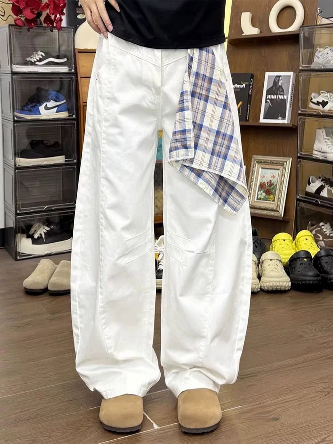StyleCast Men Baggy Mid-Rise Jeans