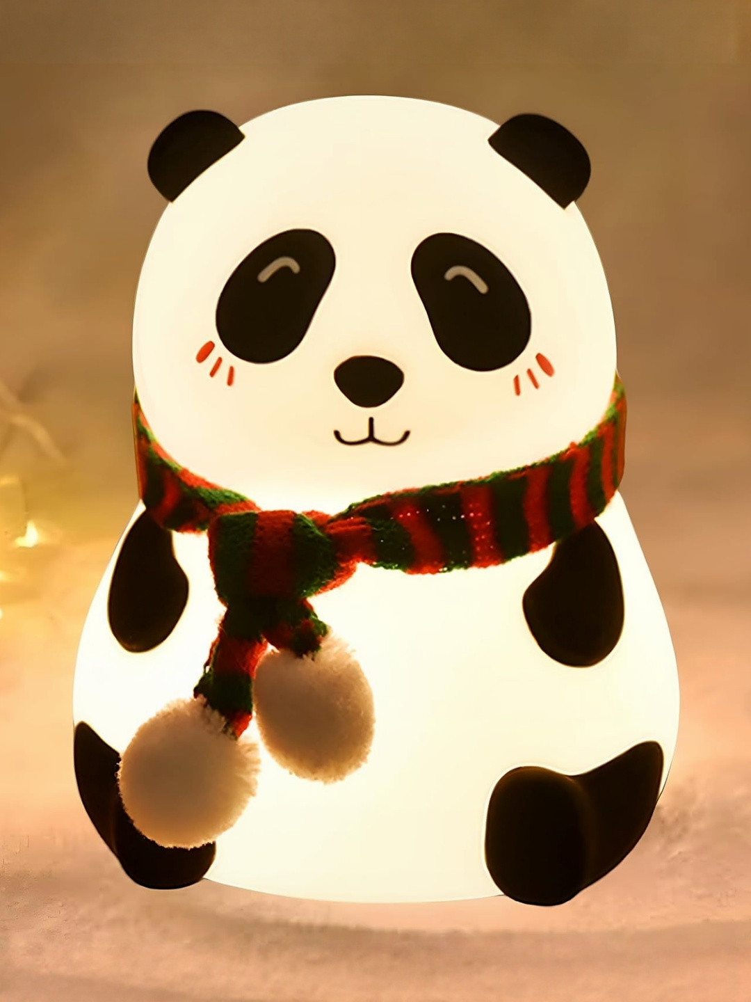 ADKD Cute Panda Silicone Night Lamp With Rechargeable Battery