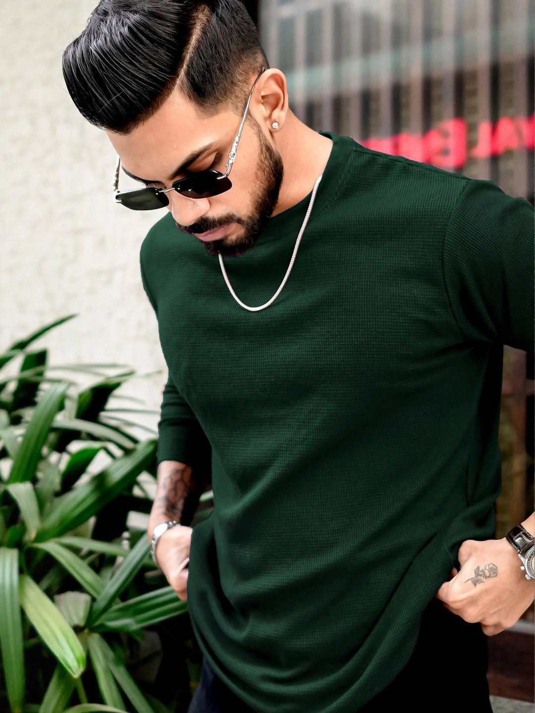 Moda Rapido Round Neck Cotton Regular Fit T-shirt