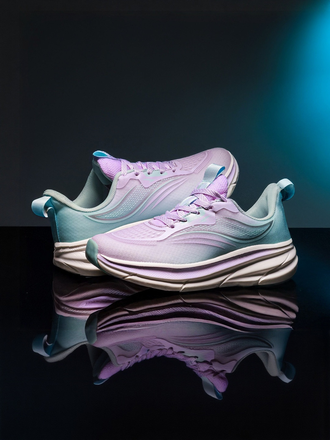 ASIAN Mesh Running Cushioned Footbed Non-Marking Shoes