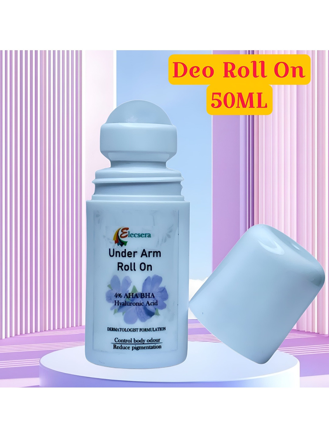 Elecsera Women Lavender Roll On Deodorant  - 50ml