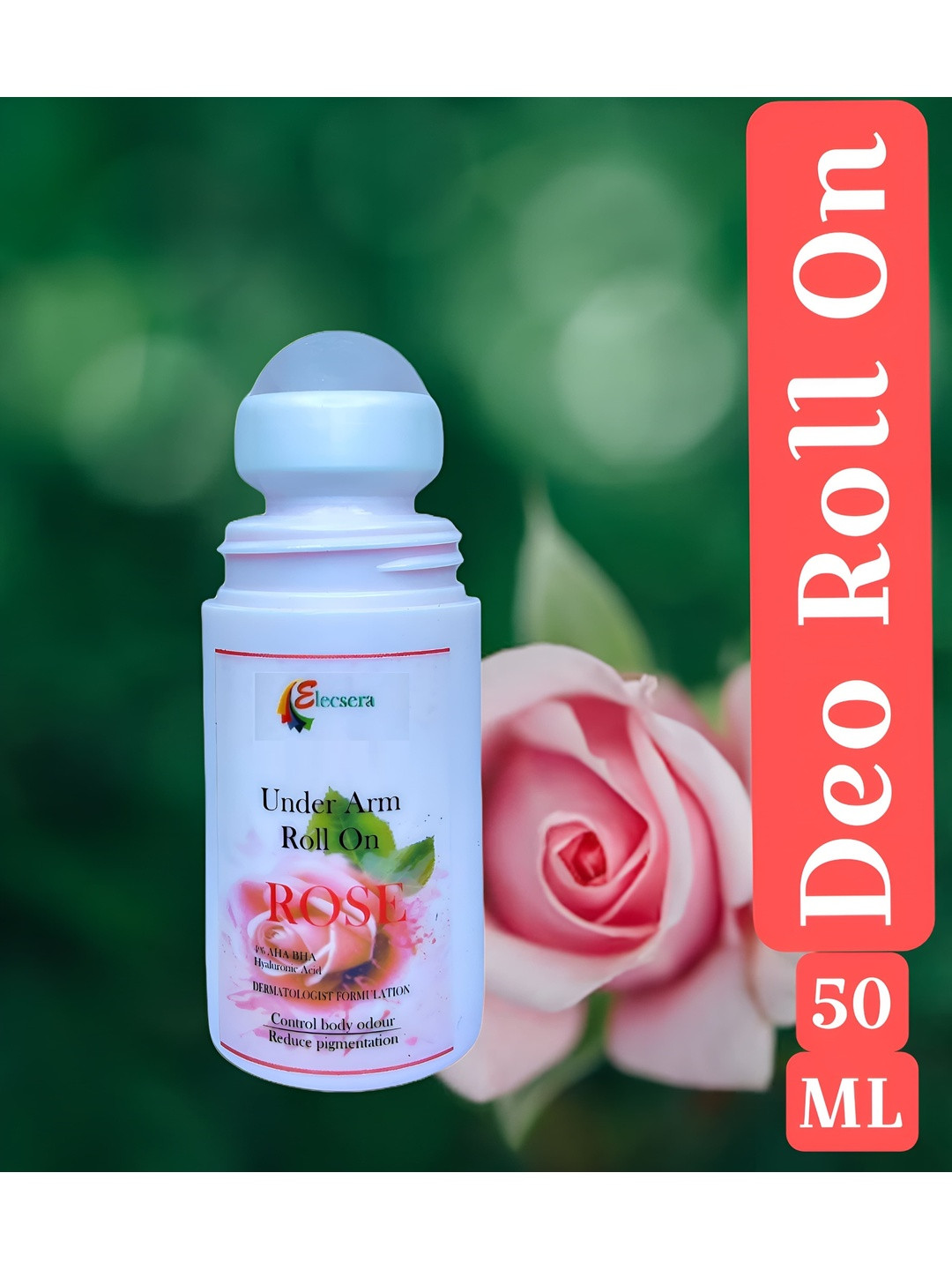 Elecsera 24 Hours Protection Fragrance Roll-On - 50 ml