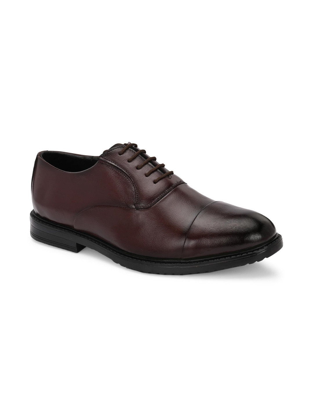 Inflation Men Leather Cushioned Footbed Formal Oxfords Shoes