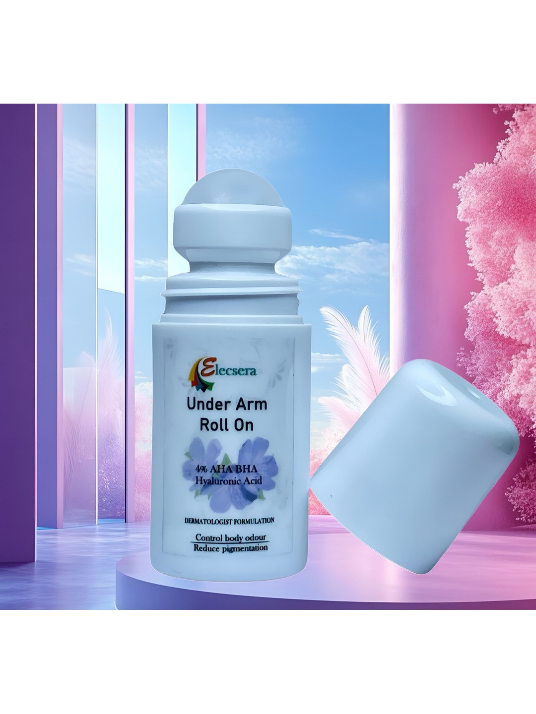 Elecsera Women Lavender Roll On Deodorant  - 50ml