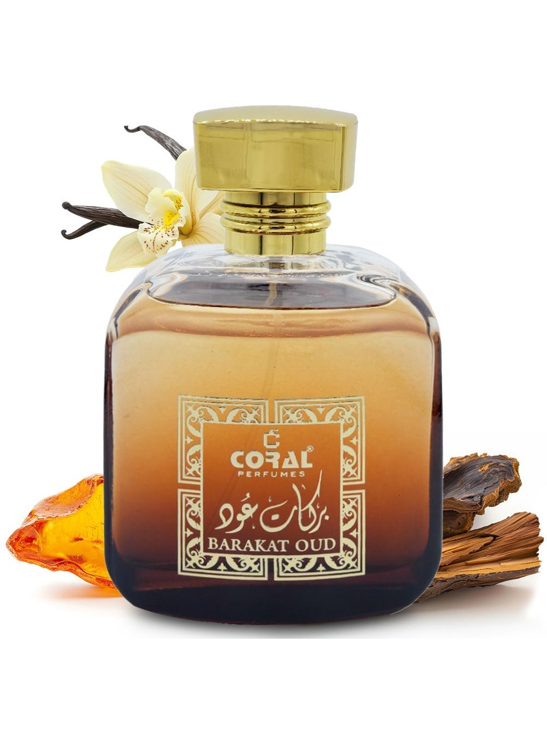 C CORAL PERFUMES Unisex Coral Barakat Oud EDP 100 ML