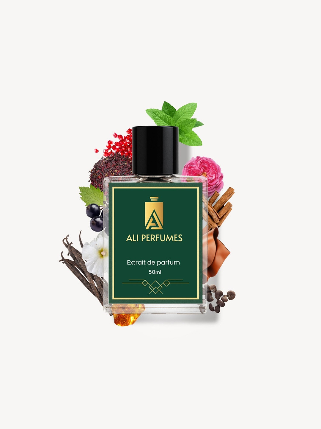 Ali Perfumes Hibiscus Mahajad Long-Lasting Extrait De Parfum - 50 ml