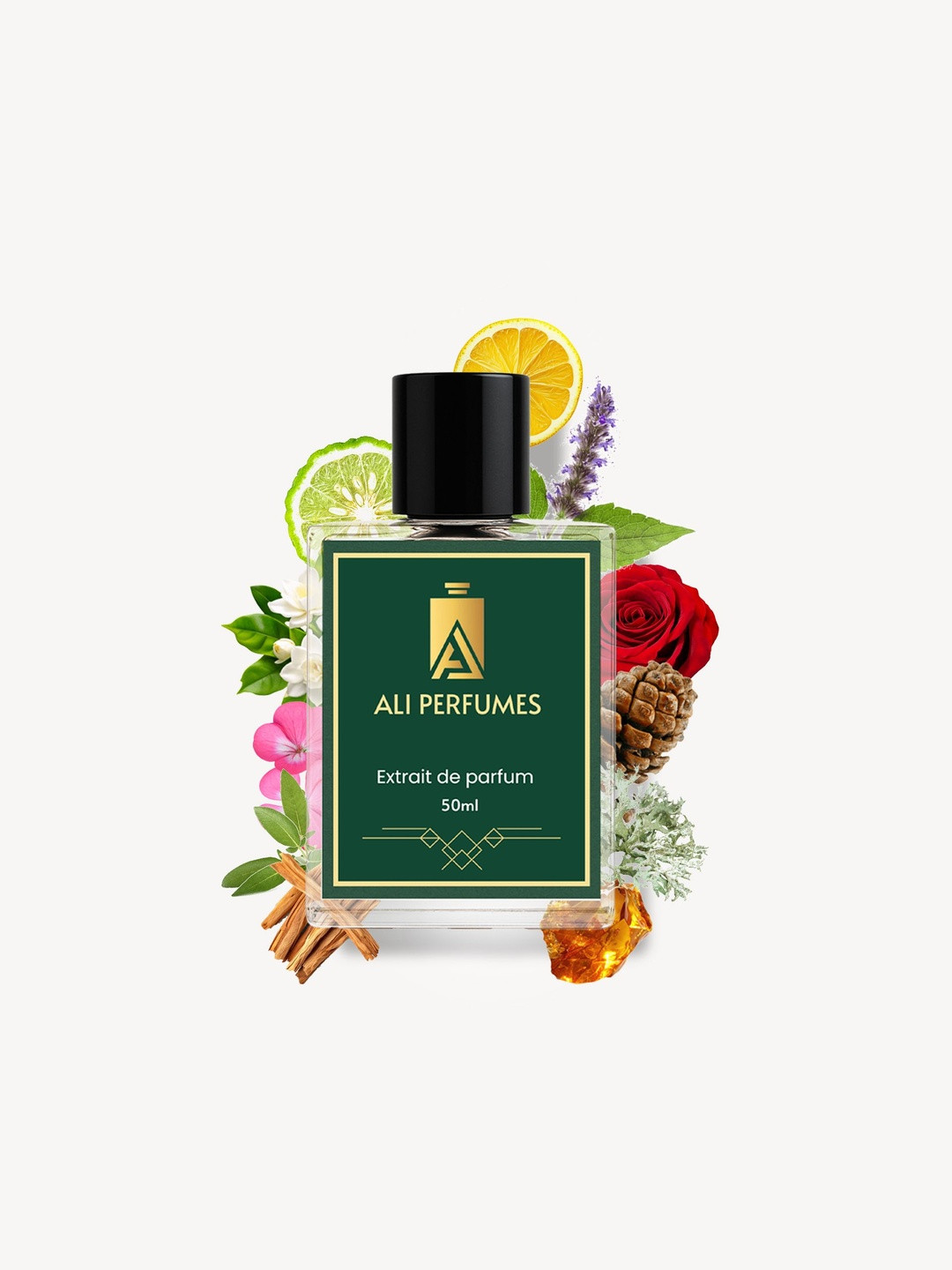 Ali Perfumes Al Wisam Long Lasting Extrait De Perfum - 50 ml