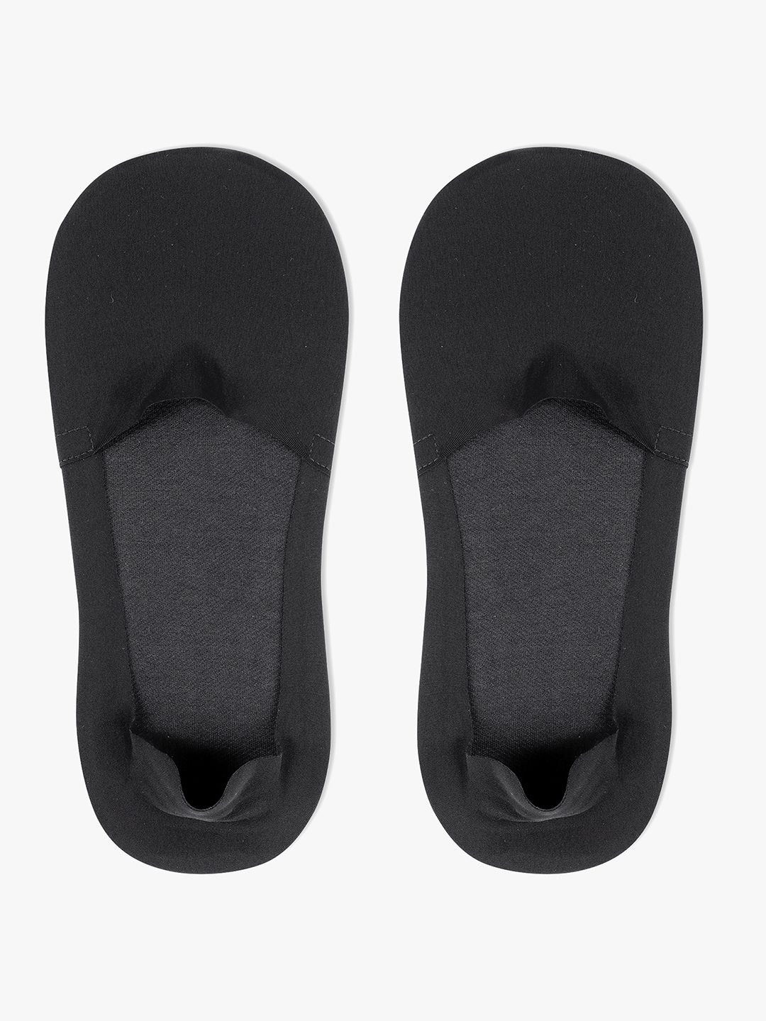 TOFFCRAFT Men Grey No Show Cotton Liner Socks