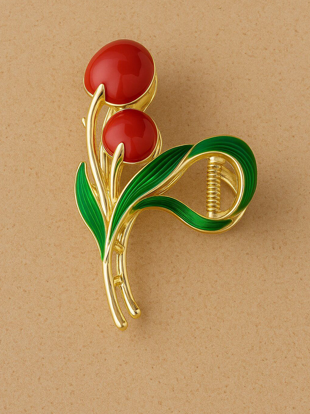 Haute Handles Women Tulip Design Claw Clip