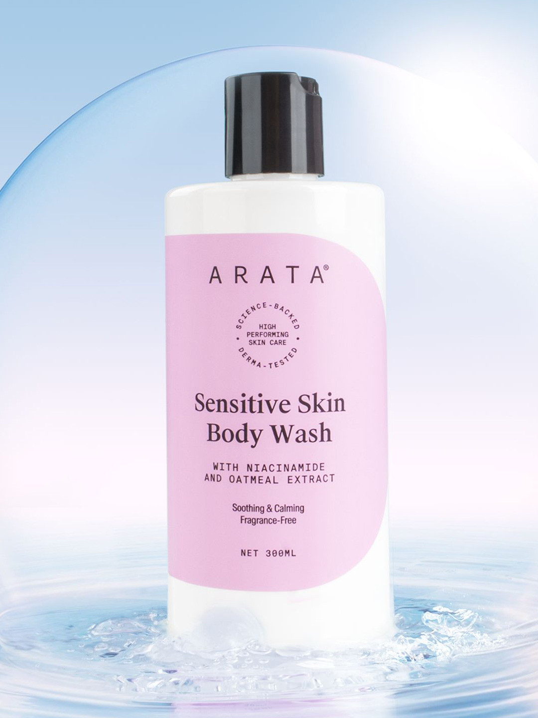 ARATA Sensitive Skin Niacinamide Body Wash 300ml