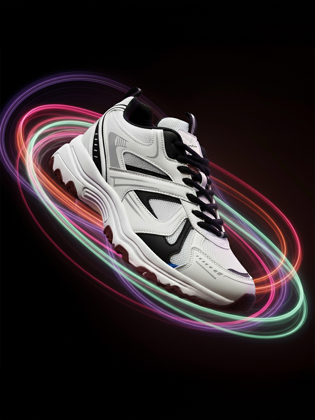 yoho Tempo Women Woven Design Lace-Ups Sneakers