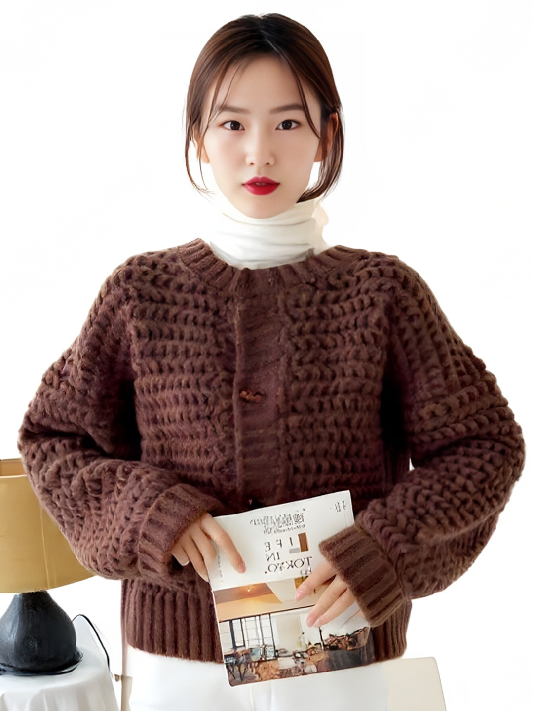 HERE&NOW Women Open Front Sweaters