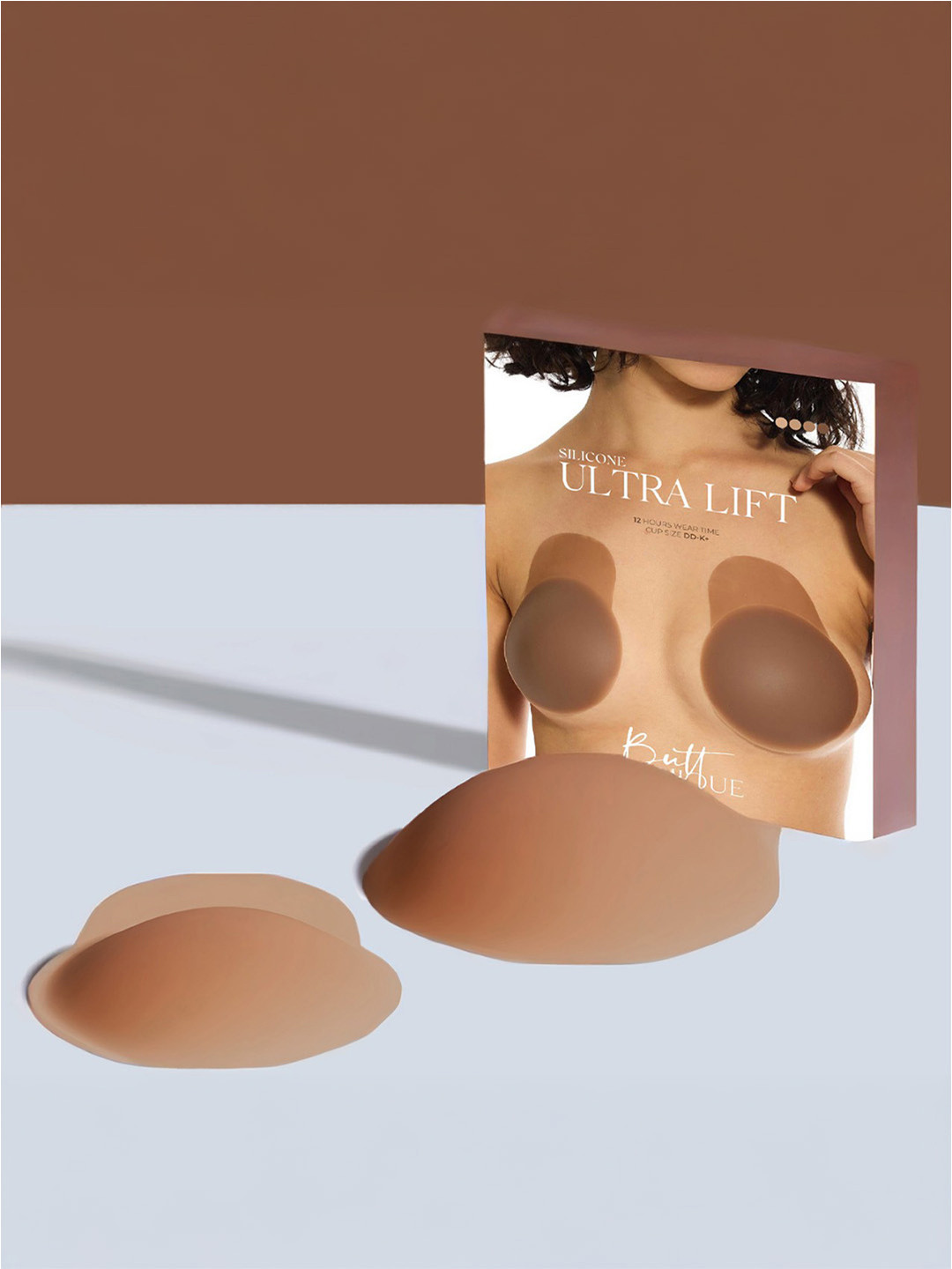 Butt-Chique Set of 2 Silicone Ultra-Lift Reusable & Invisible Stick-On