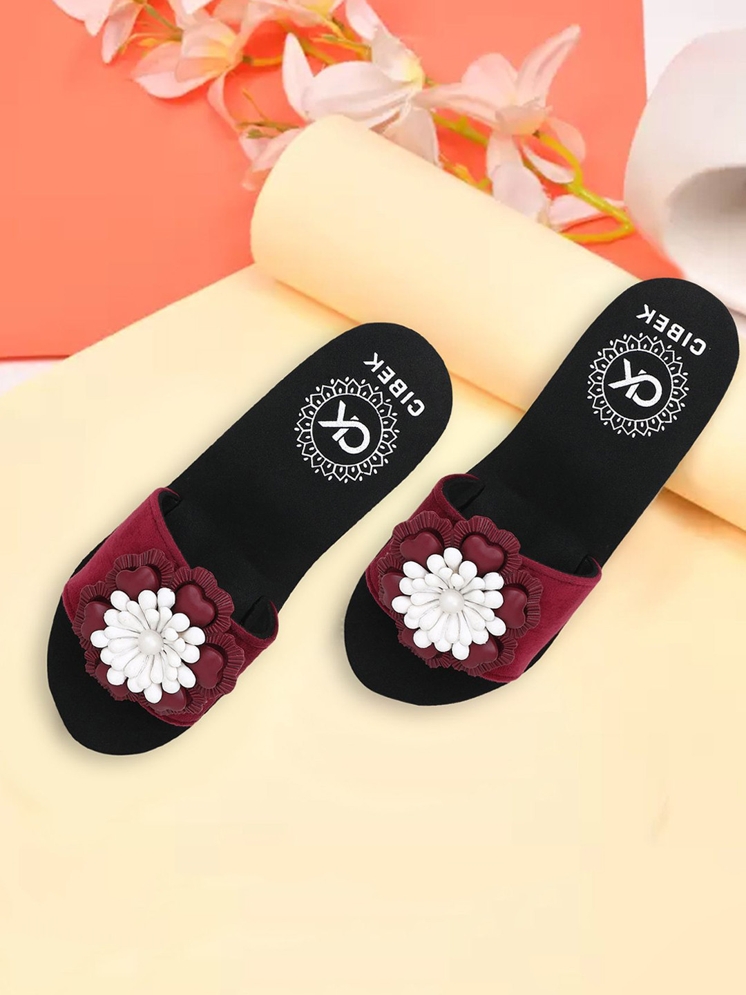 CIBEK Doctor Extra Soft Orthopedic Slippers with Arch Support, Cushioned Anti-Skid Sole
