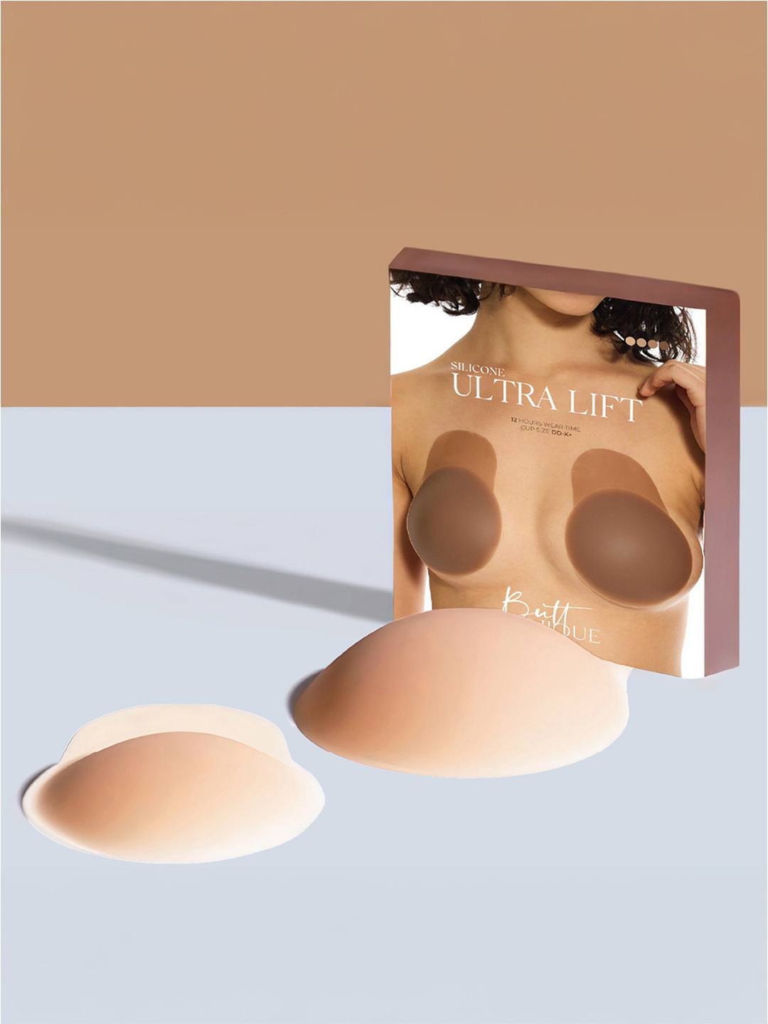 Butt-Chique Unisex Silicone Ultra-Lift Reusable & Invisible Stick-On Nipple Cover Pasties