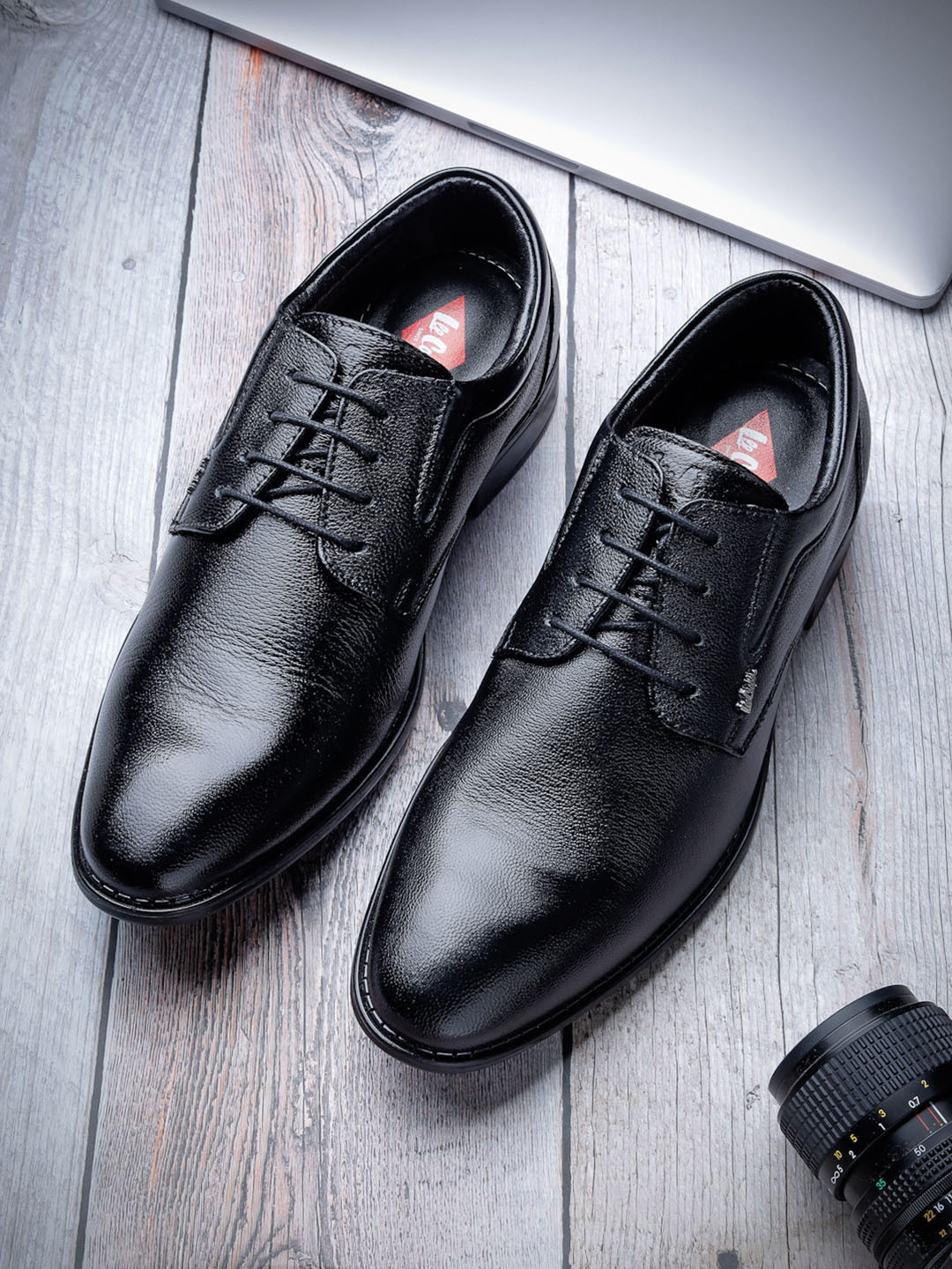 Lee Cooper Men Leather Formal Lace-Up Derbys