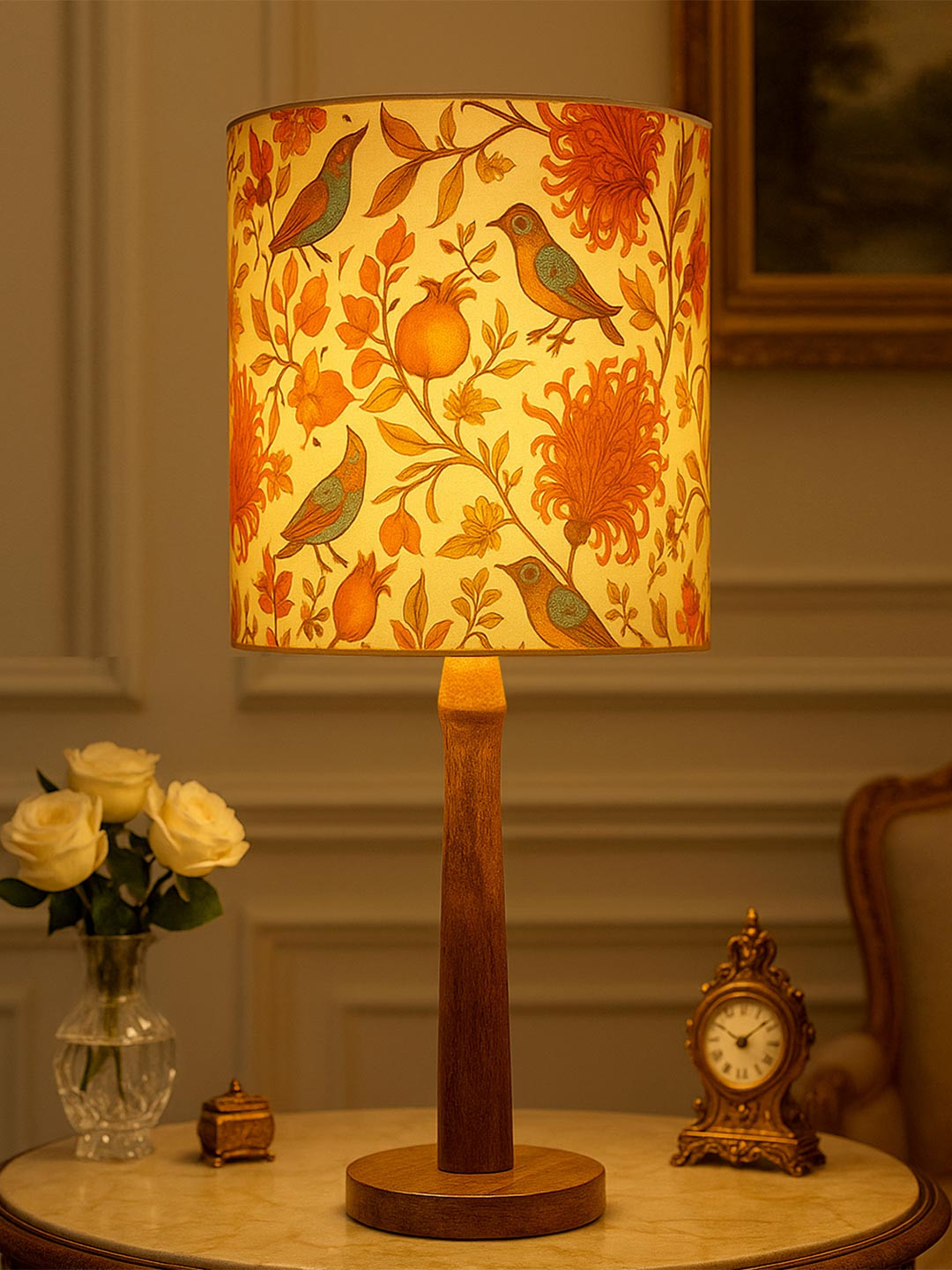 Homesake Multi-Coloured Modern Table Lamp