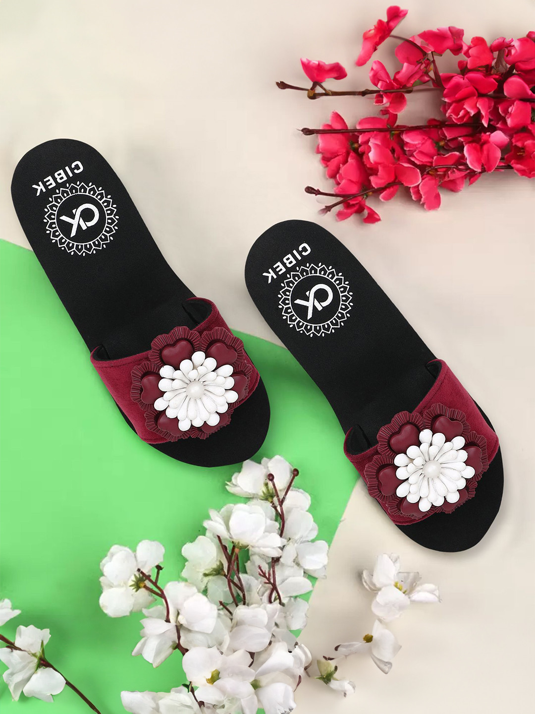 CIBEK Doctor Extra Soft Orthopedic Slippers with Arch Support, Cushioned Anti-Skid Sole