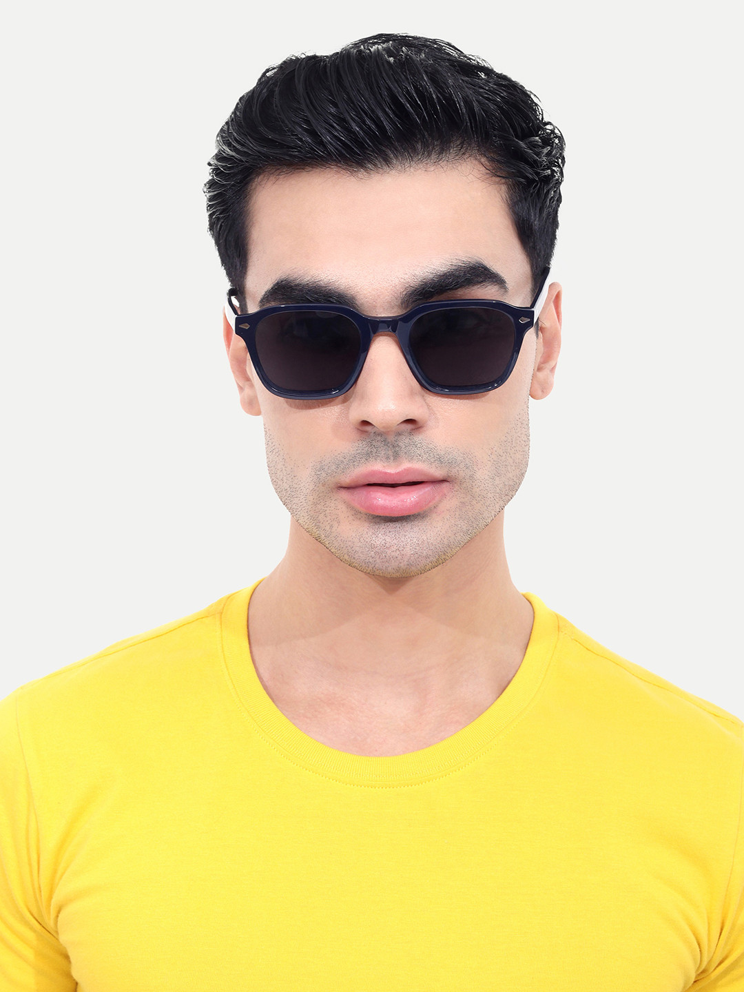 HAMILTANO WINSTON Men Full Black UV Protected Wayfarer Sunglasses SKU223