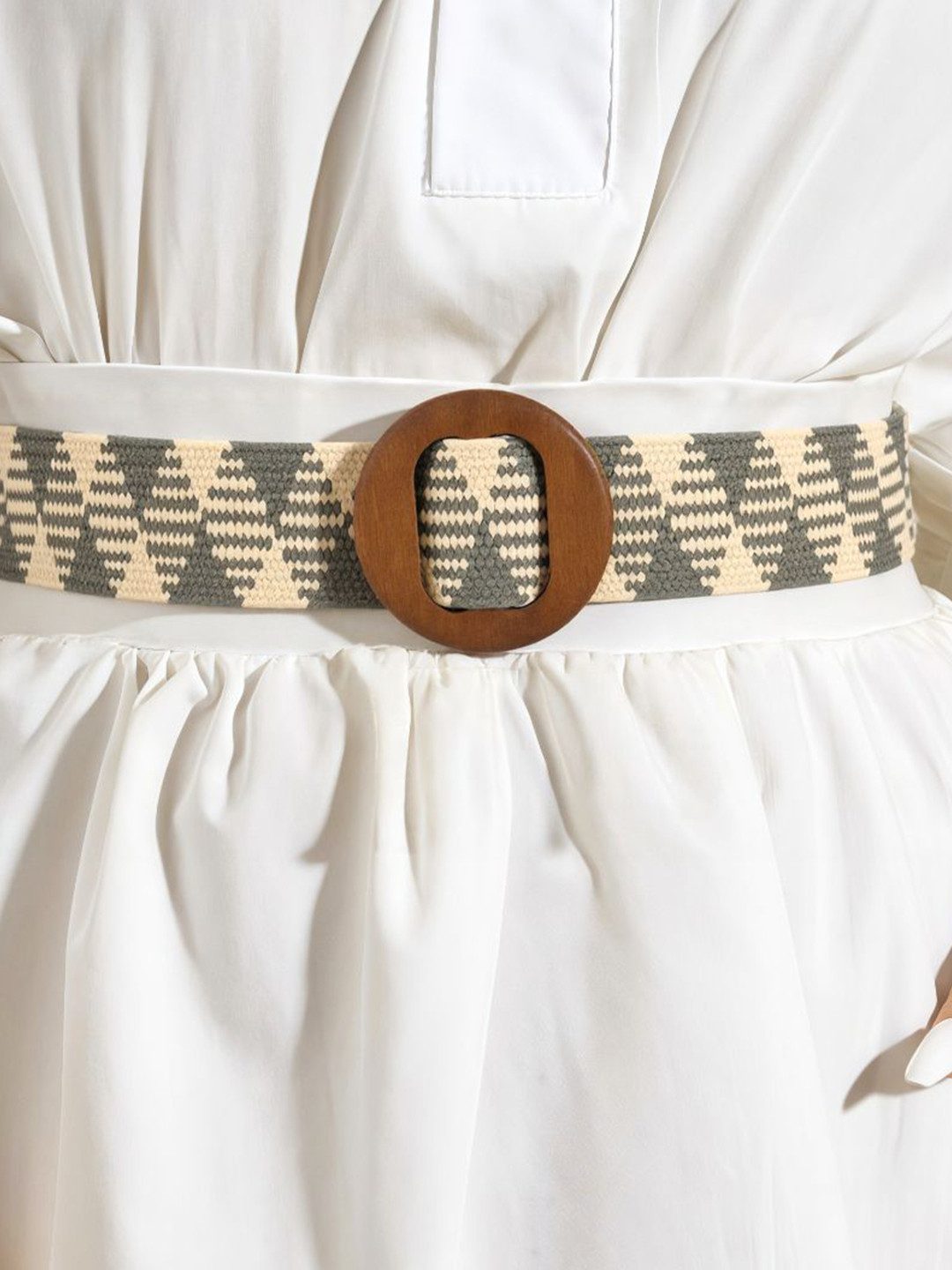 SALTY Women Nutmeg Nomad Brown Buckle Belt