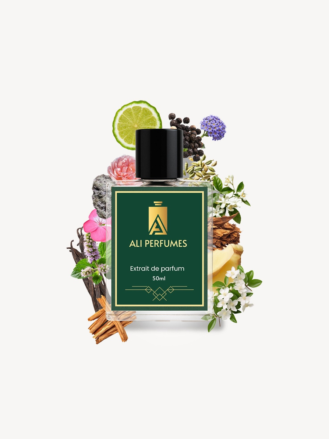 Ali Perfumes Oud Wood Long Lasting Extrait De Parfum- 50 ml