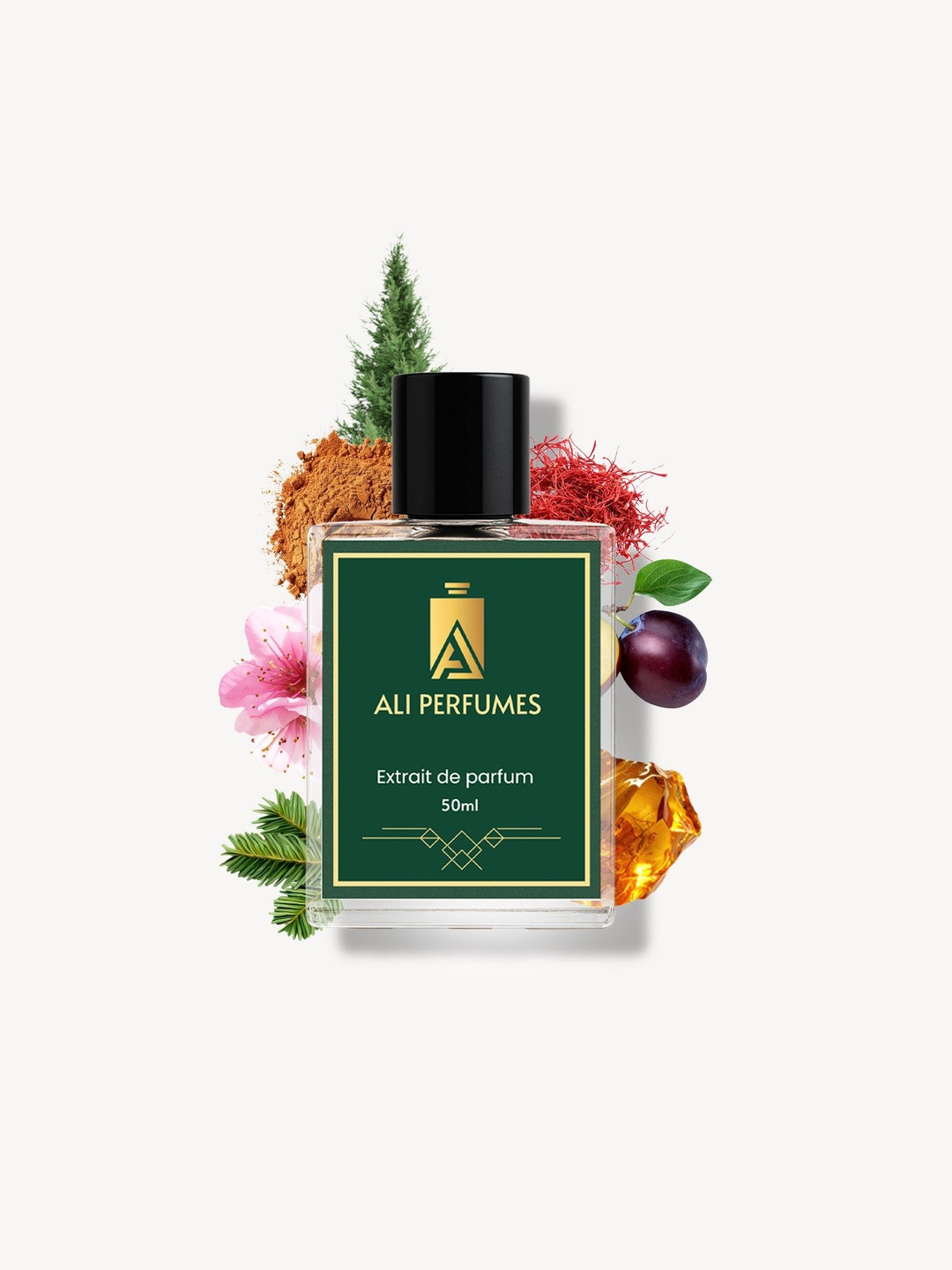 Ali Perfumes Plum Noir Long Lasting Extrait de Parfum - 50 ml