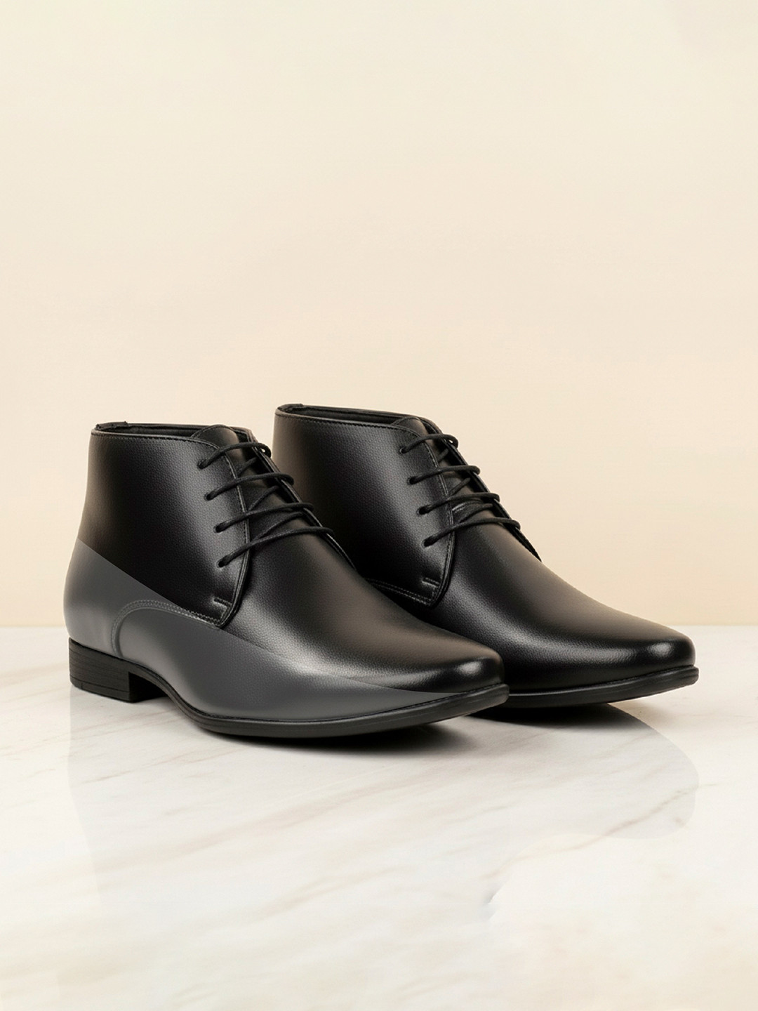 Bxxy Men Hidden Elevator Formal Boots