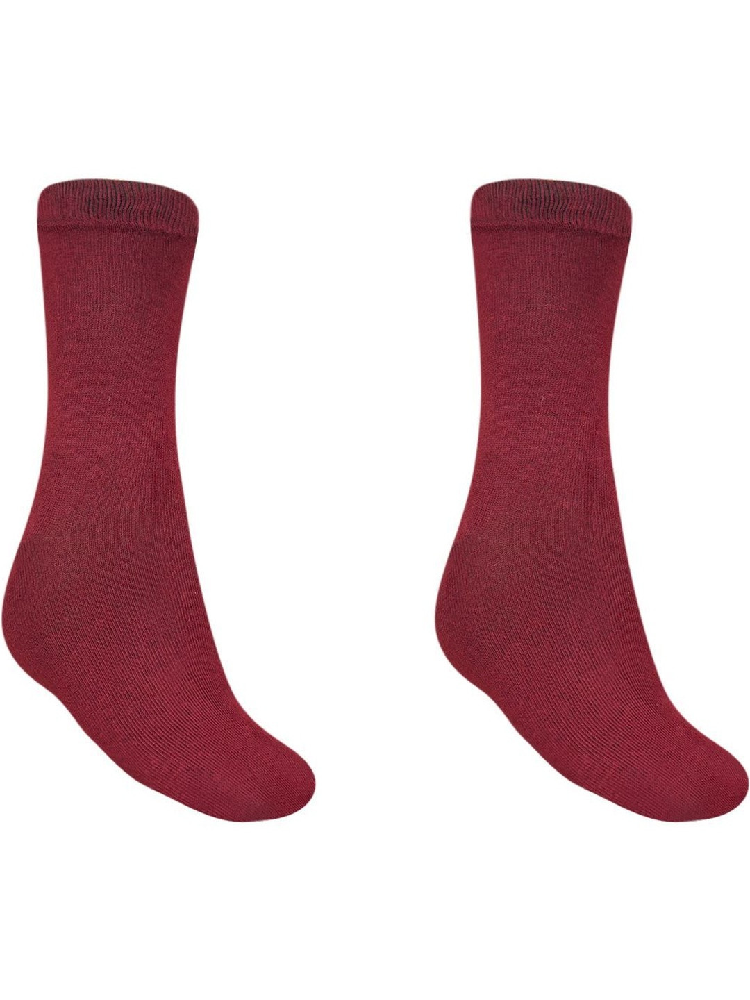 MUKHAKSH Girls Pack Of 2-Calf-Lenght Cotton Socks