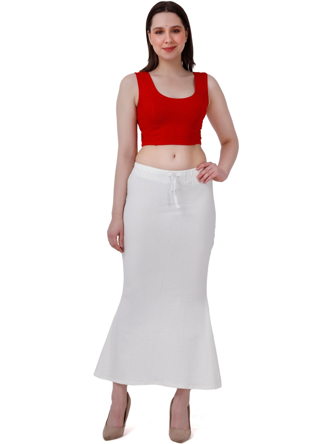 FEMULA Fish-Cut Saree Shapewear With Hipster Briefs