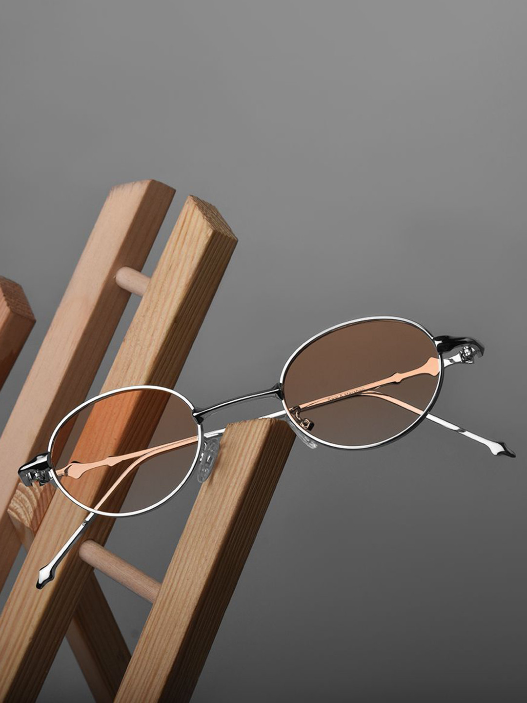 SAM & MARSHALL Unisex Oval Sunglasses With 400UV Protected Lens MAXIAN_CORAL_20076