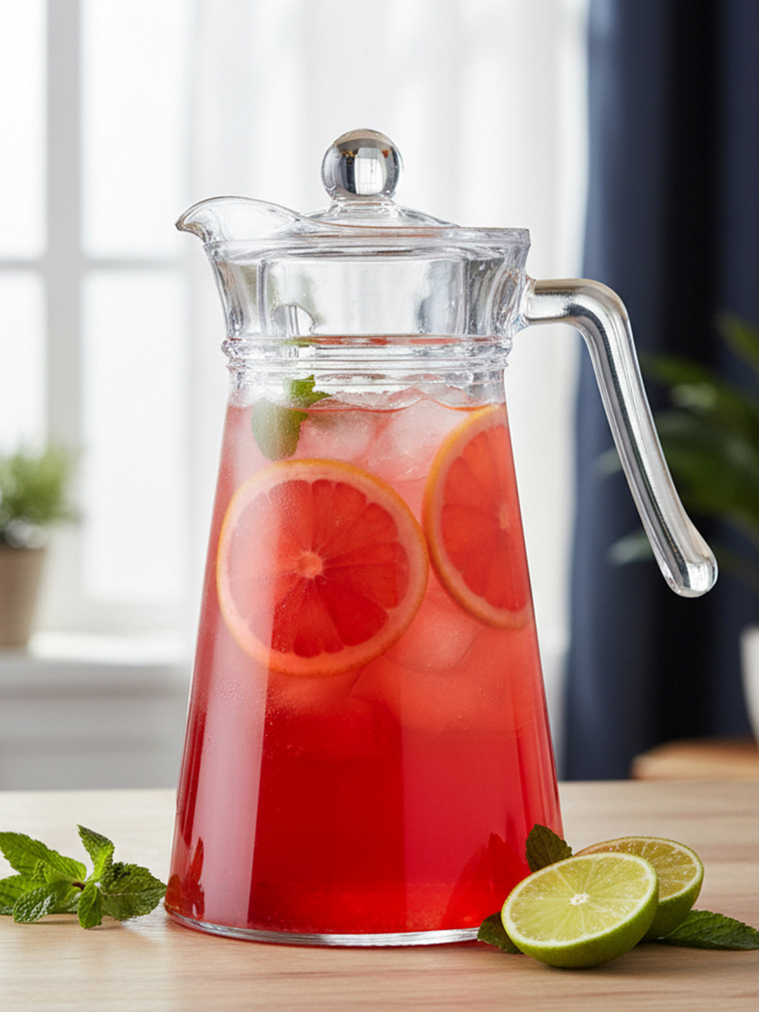 Luminarc International Kone Transparent Glass Dishwasher Safe Water Jugs