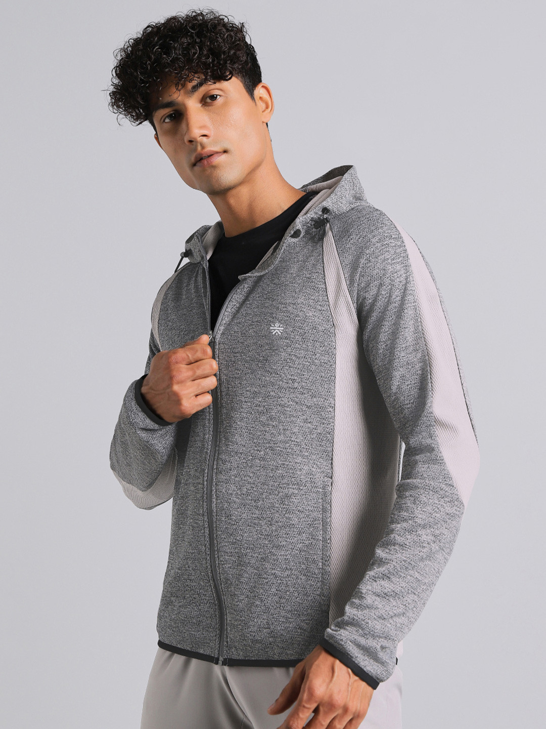CULT Men's Dark Grey HIIT Training Jacket