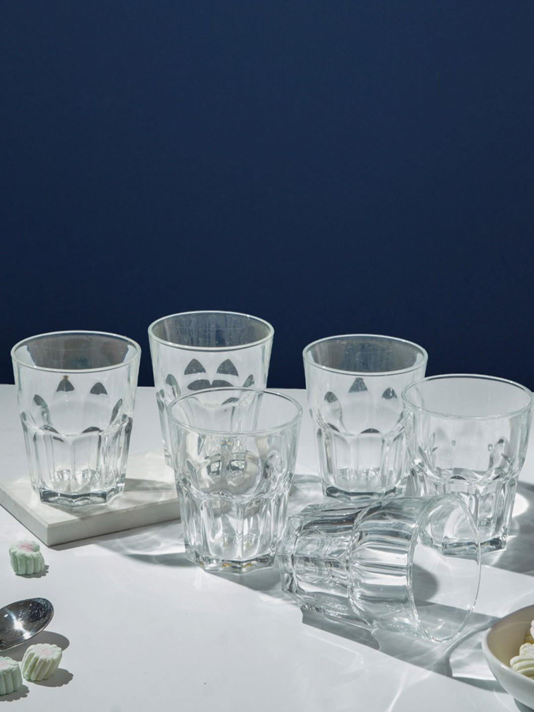 Luminarc International 6pcs Granity Old Fashioned Whiskey Glass - Tempered Clear Glass  270ml