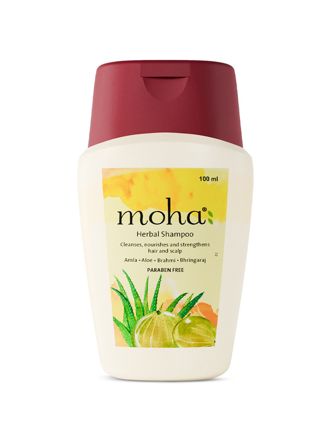 moha Herbal Shampoo with Aloe & Amla for Nourished & Strong Hair - 100ml