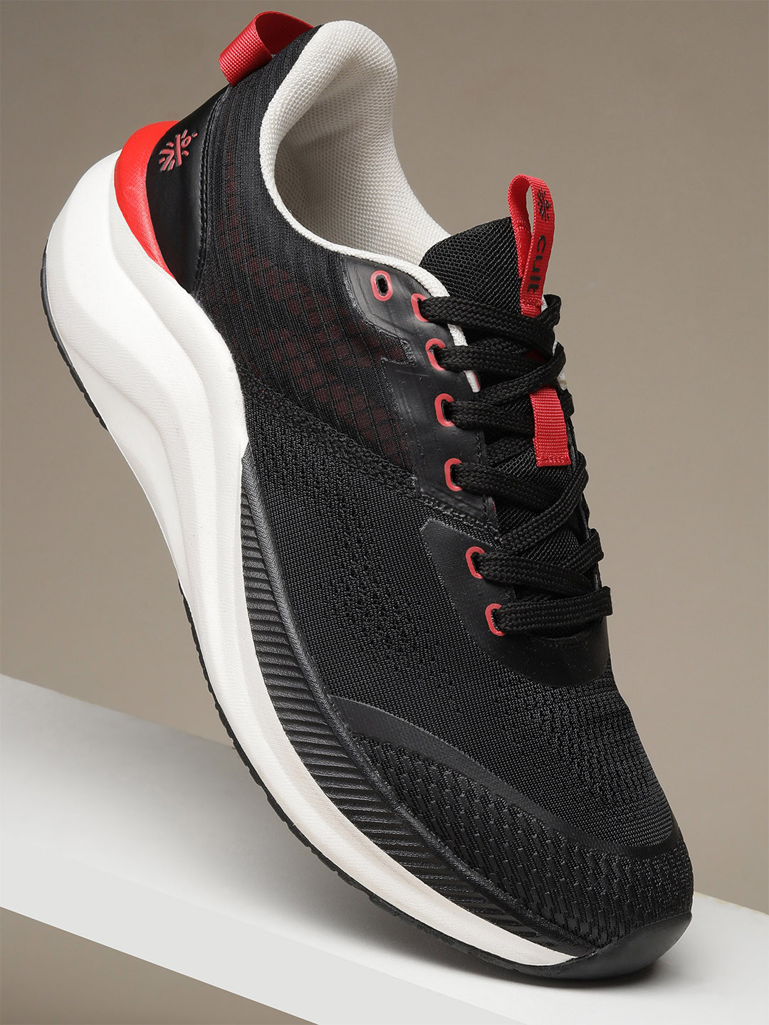 CULT Men Kairo Running Shoes - Black And Red