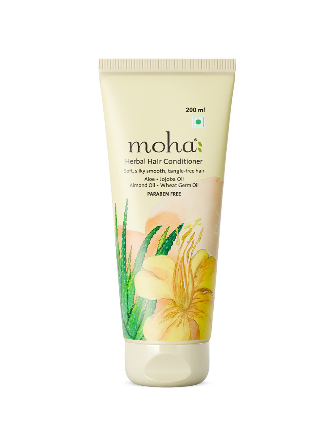 moha Herbal Hair Conditioner with Aloe & Jojoba Oil for Tangle Free Hair - 200ml
