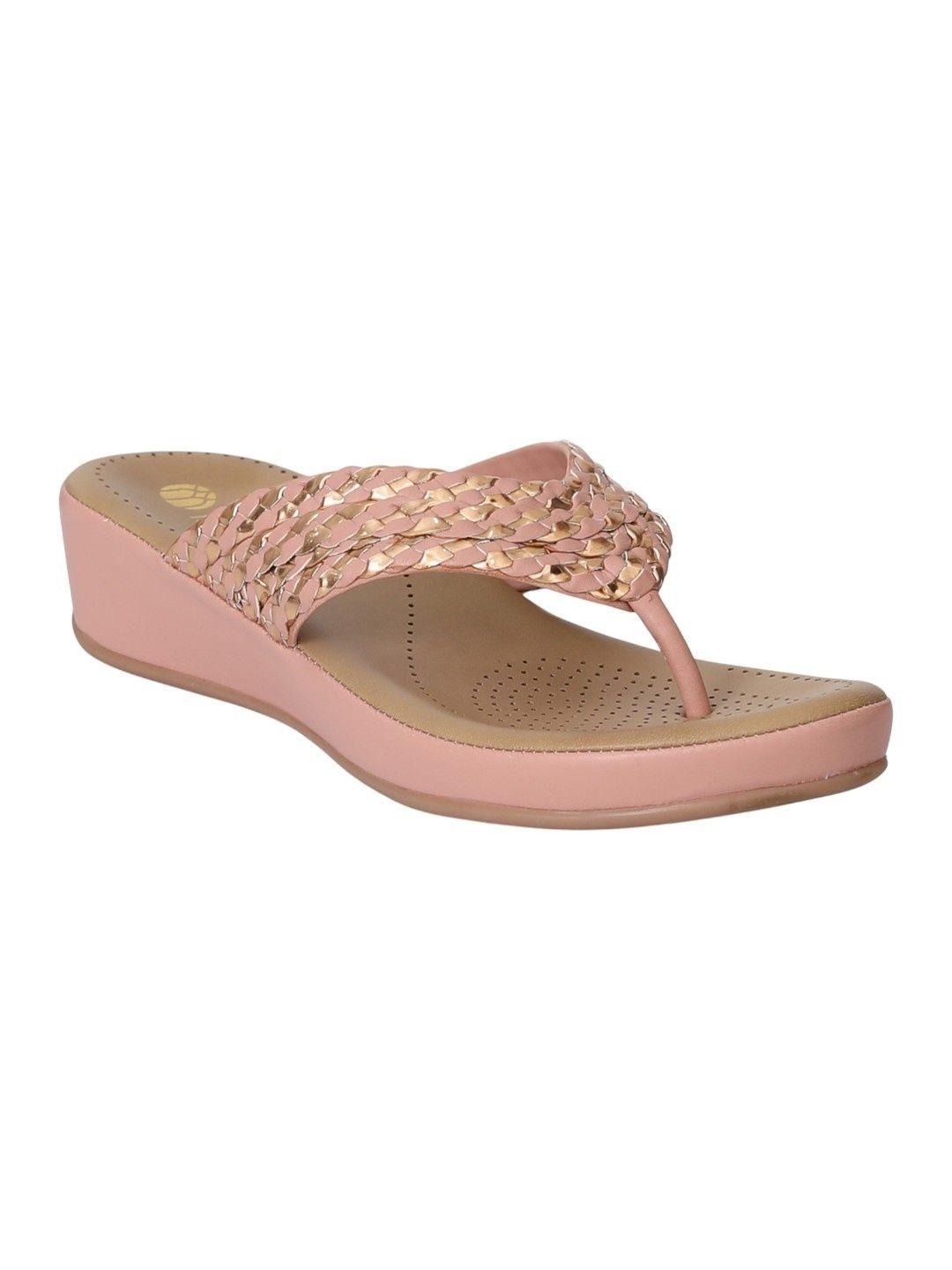 Minx Women Open Back Round Toe Platform Sandals