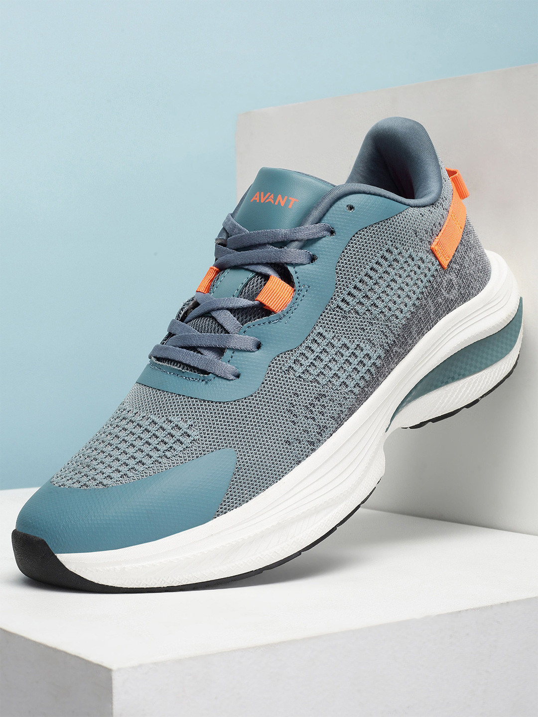 AVANT Men Blue Crossrun Running Shoes