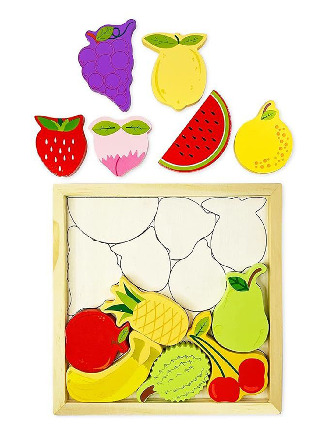 Kafron Kids Wooden Fruit Puzzle
