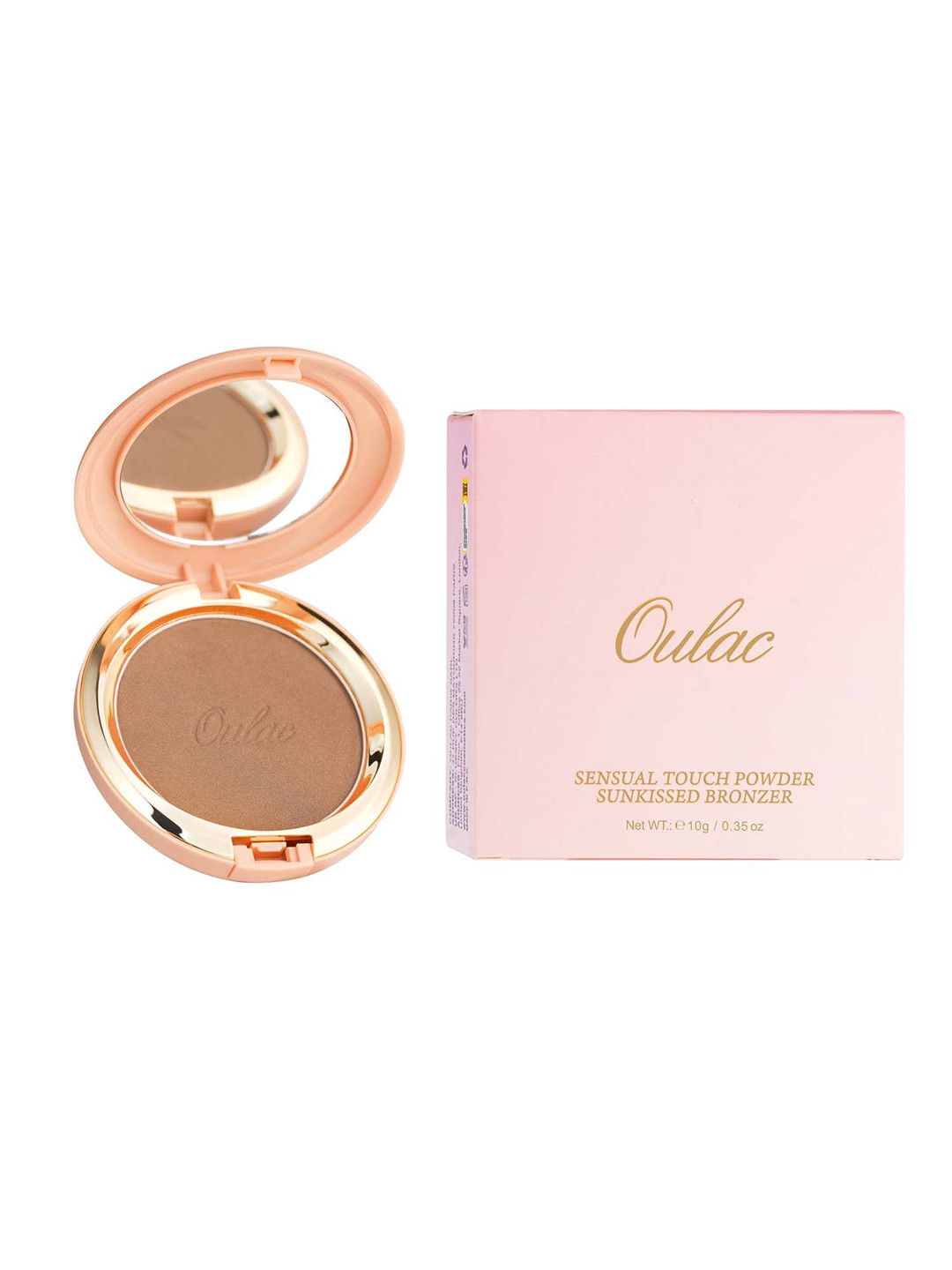 Oulac Sensual Touch Powder Sunkissed Bronzer- 10 g - BS03 Mocha