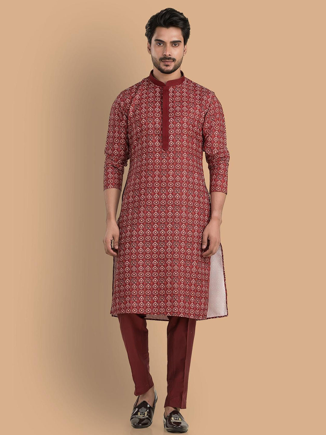 TRENDS OF ETHNIC Men Printed Kurta