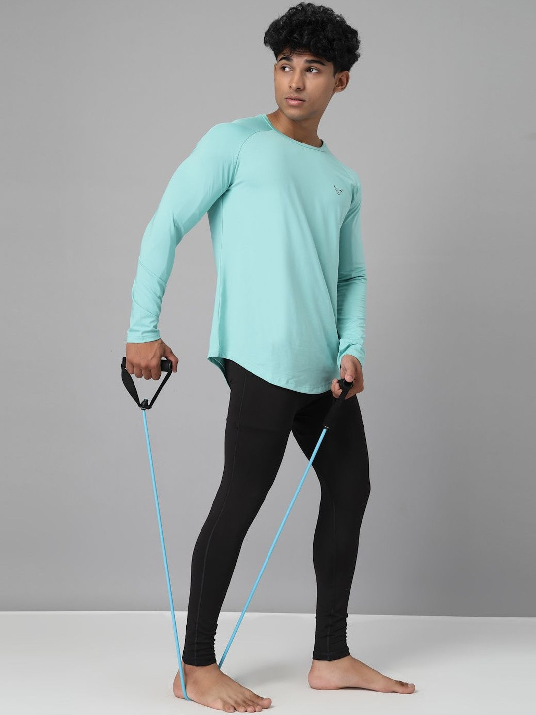 Invincible Men High Rise Full Length Dri-FIT Tights