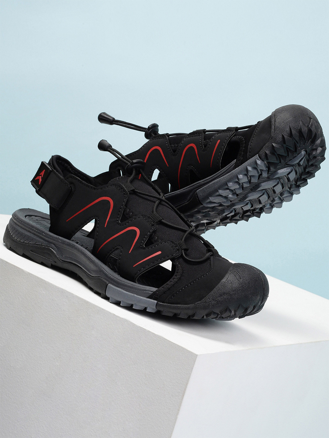 AVANT Men Black Rampage Casual Sandals