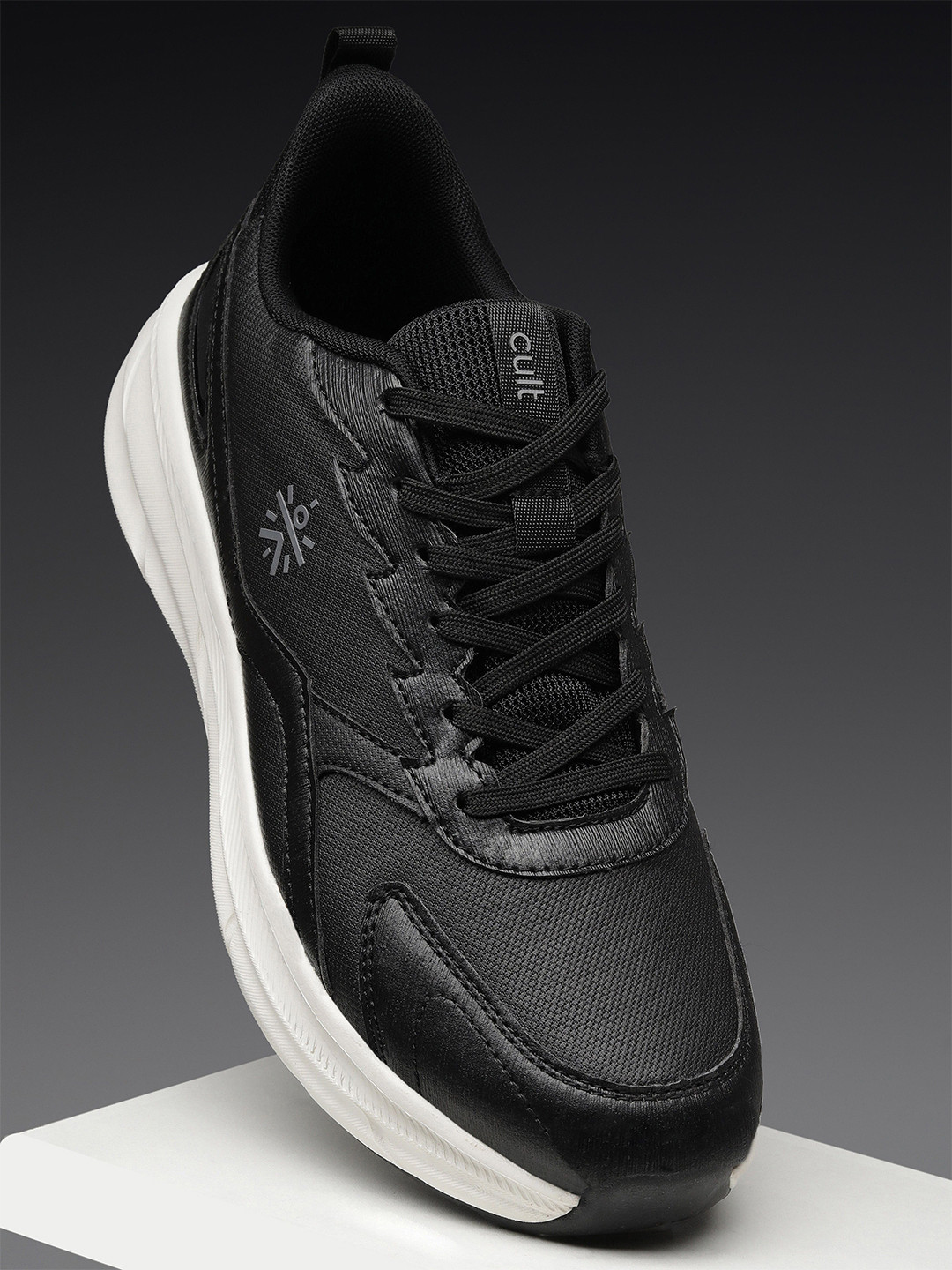 CULT Men Endura Run Running Shoes - Black