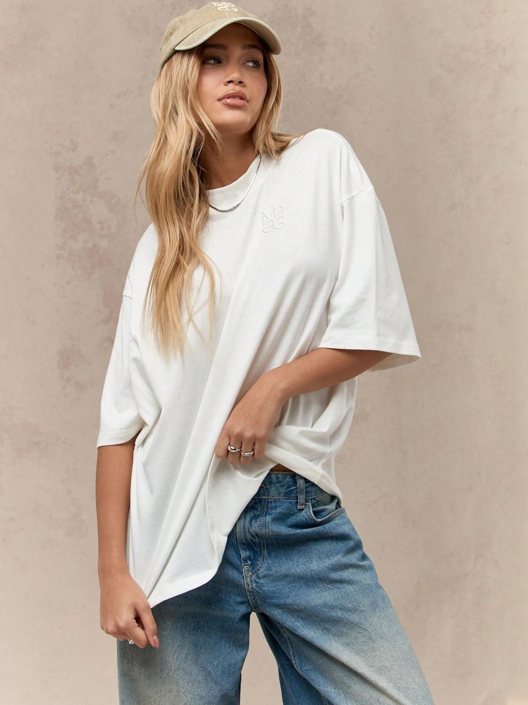 SMAN Women Brand Logo T-shirt