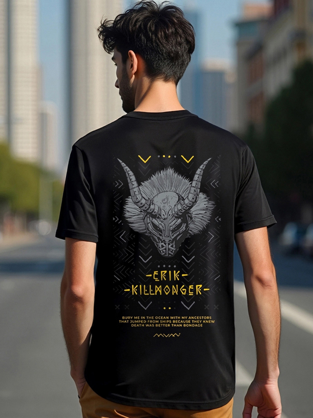 Bewakoof Killmonger Graphic Printed T-Shirt