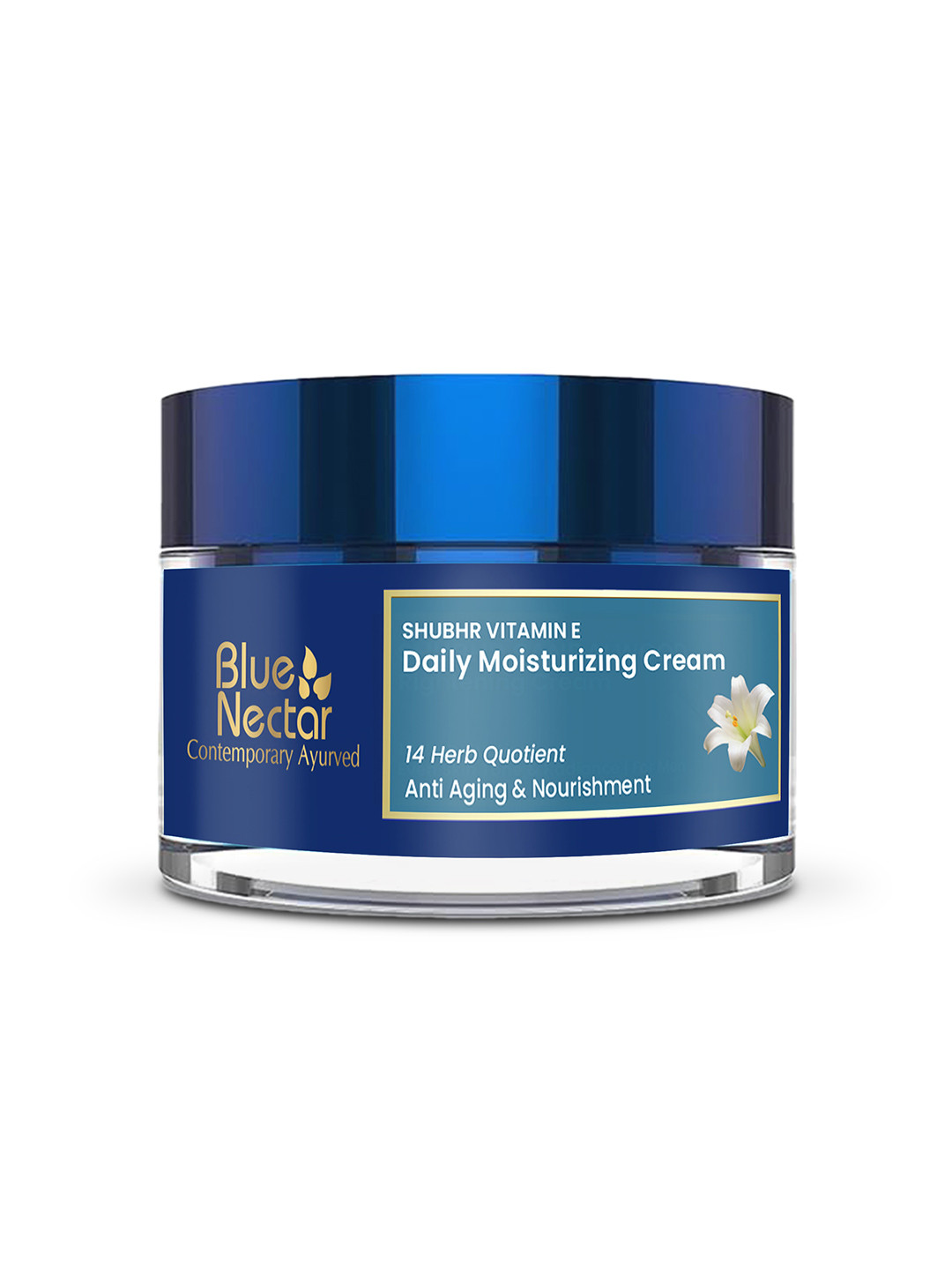 Blue Nectar Anti Wrinkle Cream with Vitamiin E for Skin Hydration & Nourishment - 50g