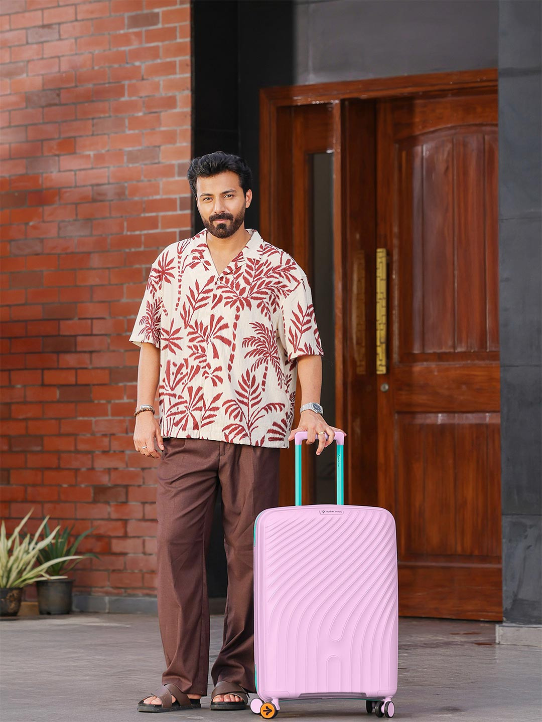 Nasher Miles Capri Hard-Sided Polypropylene Check-in Trolley Bag