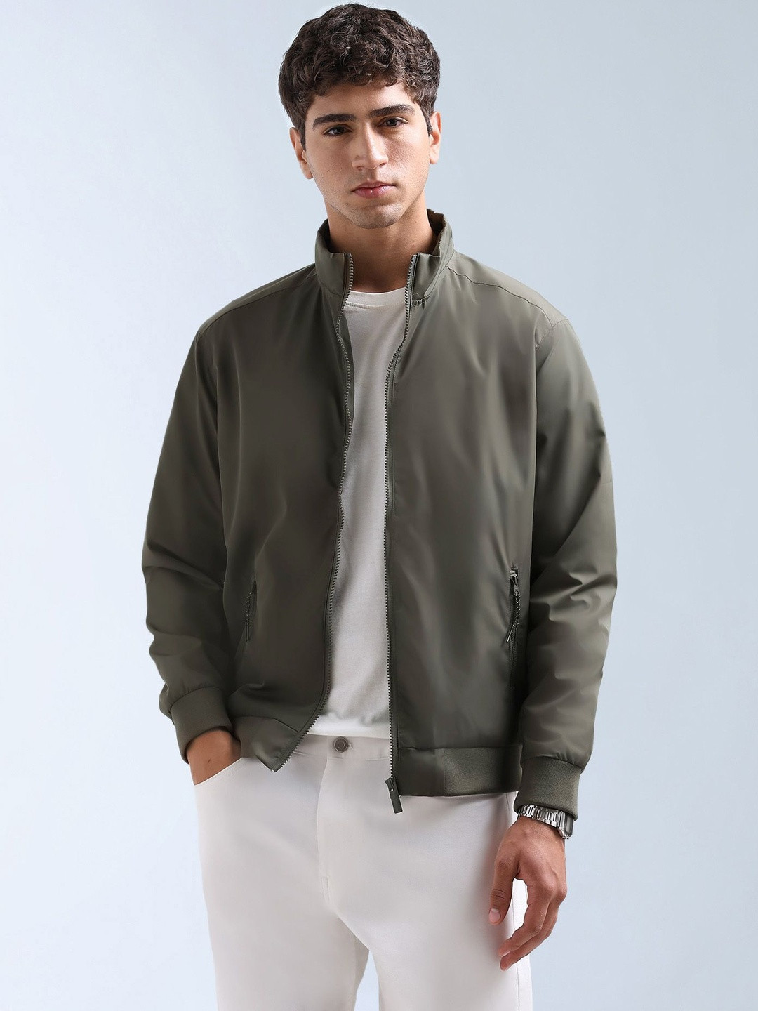Flying Machine Men Bomber Jacket