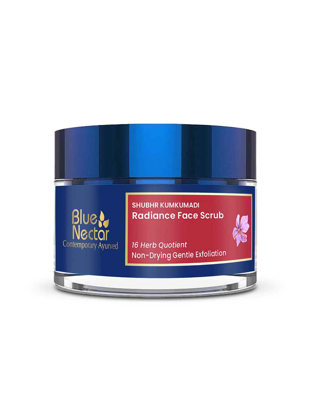 Blue Nectar Kumkumadi Brightening & Radiance Tan Removal Face Scrub - 50g
